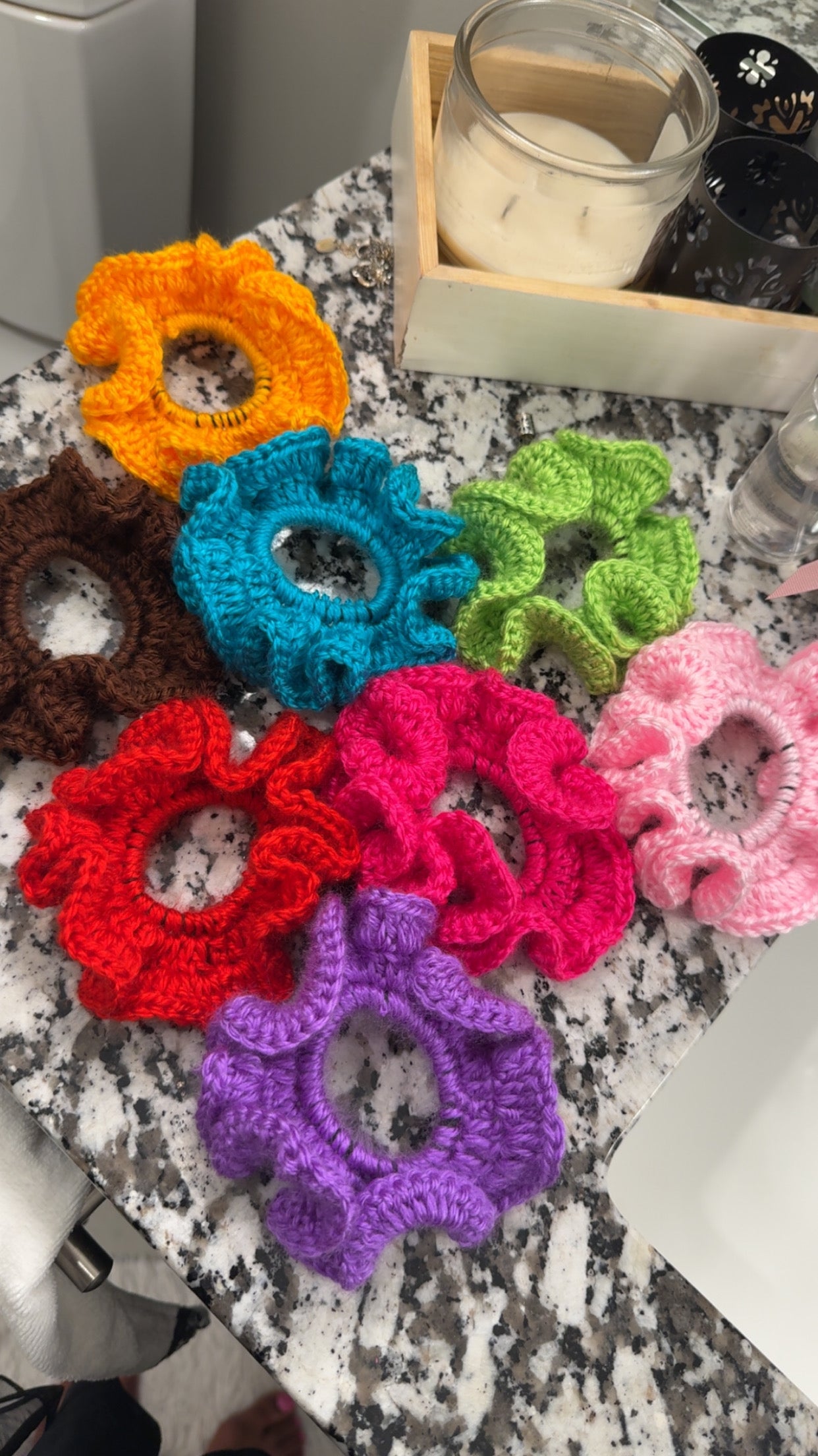 Crochet Scrunchies